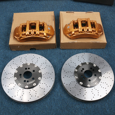 400x36mm الكربون السيراميك الفرامل الدوار يصلح لمرسيدس السيارات الفرامل الفرجار 6 مكبس