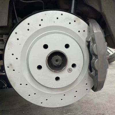 1 وعاء معدّل Mercedes Brake Caliper 345mm 355mm 370mm