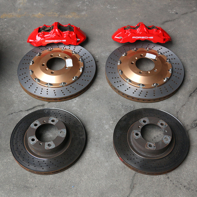 ترقيات الفرجار الأحمر لسيارة بورش إلى GT6 6 POT Red Caliper لتحسين قوة التوقف