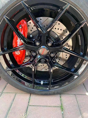 مجددة AP9200 BMW Brake Calipers 330MM أقراص أزرق أسود اللون