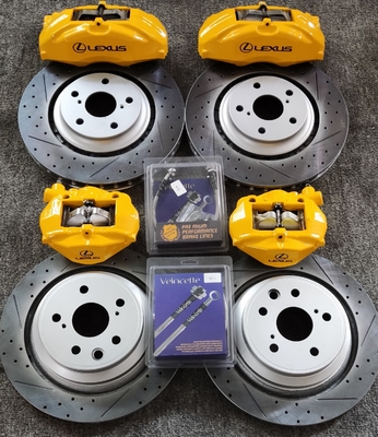 طقم فرجار مكابح السيارة المطورة من Rim R18 ، Toyota Reiz / Brembo ، الفرجار المجدد
